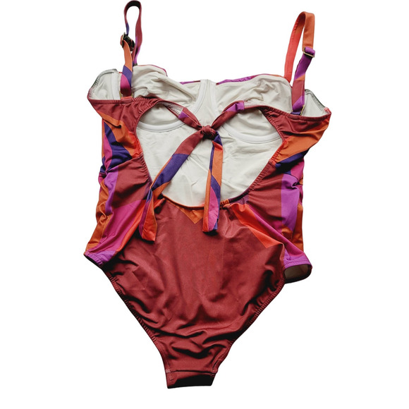 Farm Rio Geo One-Piece Swimsuit, Size Small - Picture 5 of 10